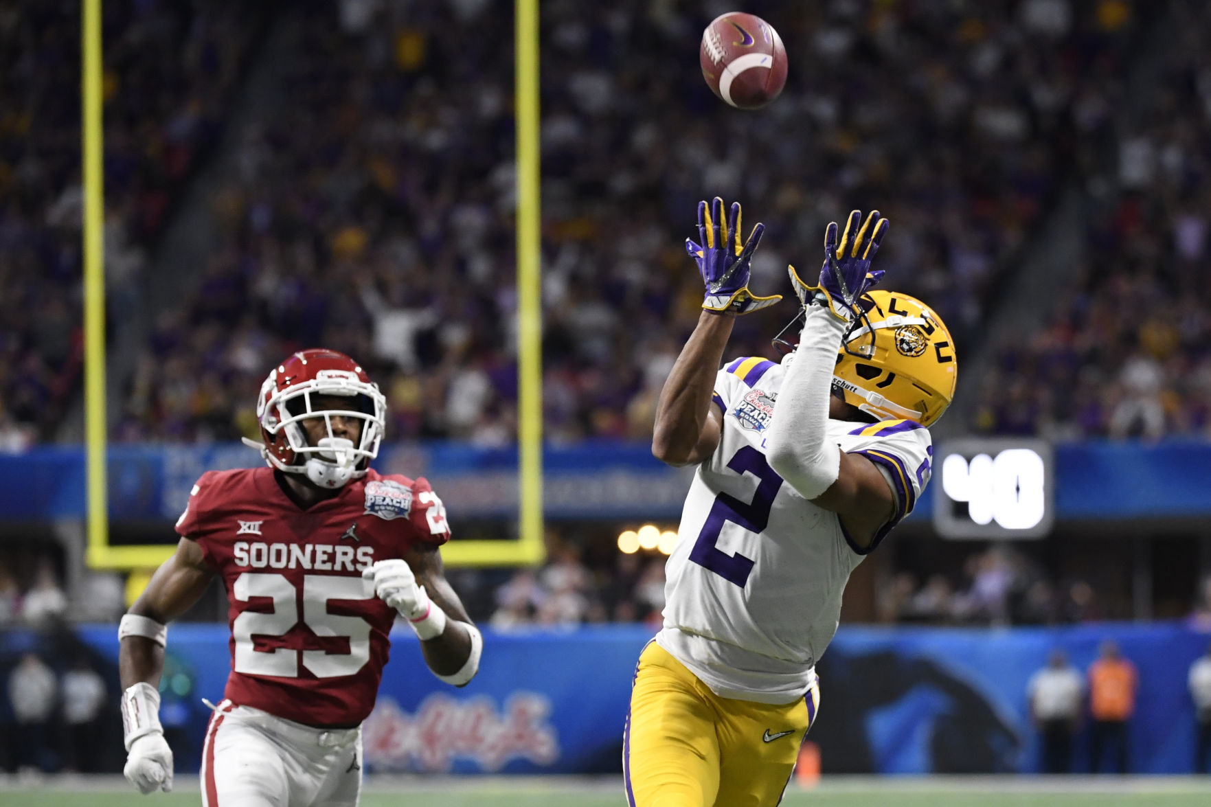 30. Green Bay (13-3) — Justin Jefferson, WR, LSU, Jr.